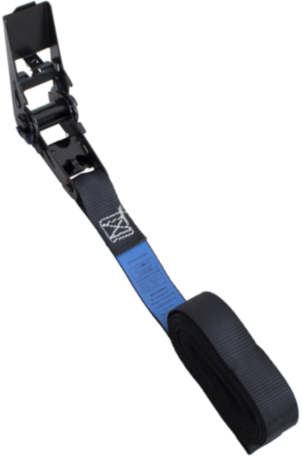 black ratchet strap